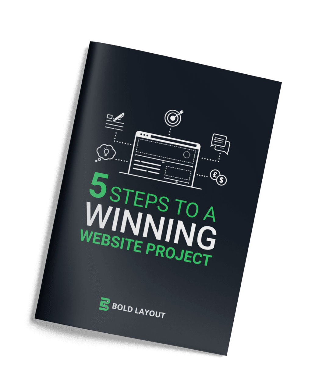 5 steps to a Winning Website Cover