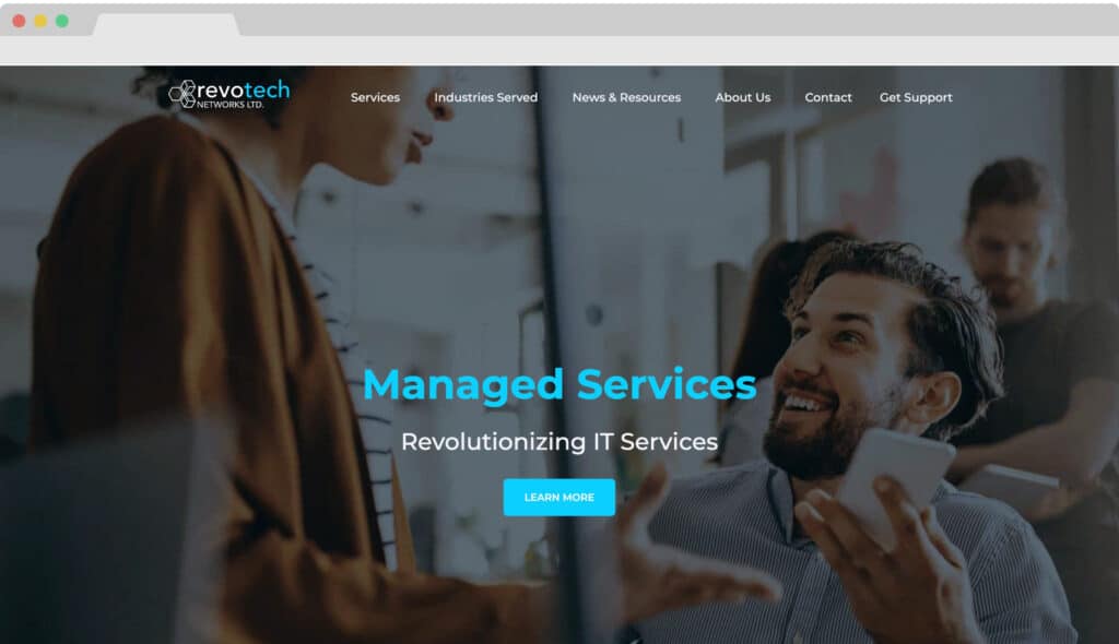 Revotech Networks Portfolio Cover